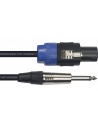Câble d'alimentation HP9JS Speakon/Jack 9 m