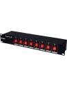 DISPATCH-8 8-Wege-Rack-Steckdosenleiste Einzelschalter
