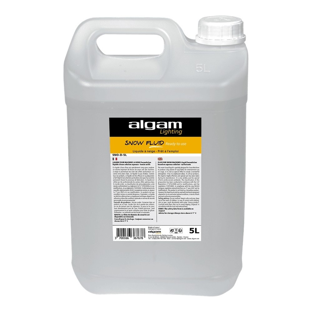 SNO-D-5L Liquide à neige prêt à...