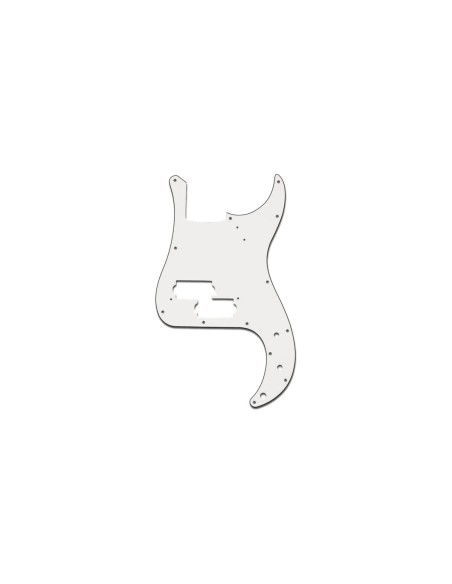 EZ1106W Precision Bass® Style Pickguard White