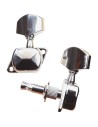 EZ1721C Mécaniques pour guitare acoustique 3+3 Chrome 6 pièces