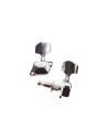 Clavijas para guitarra acústica EZ1721C 3+3 cromadas, 6 piezas