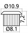 EZ1761N Akustikgitarren-Mechaniken 1+1, Chrommessing, 2 Stück