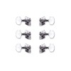 EZ17900N Acoustic Guitar Machine Heads 3+3 Chrome 6 Pcs