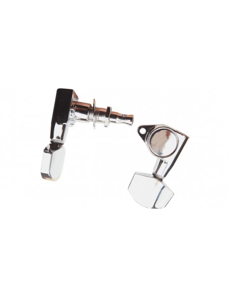 EZ17101C Acoustic Guitar Machine Heads 3+3 Chrome 6 Pcs