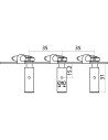 EZ1779G Mécaniques pour guitare classique 1+1 dorées 2 pièces