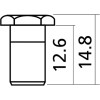 Clavijas de afinación para guitarra eléctrica cromadas EZ17802C, 6 unidades