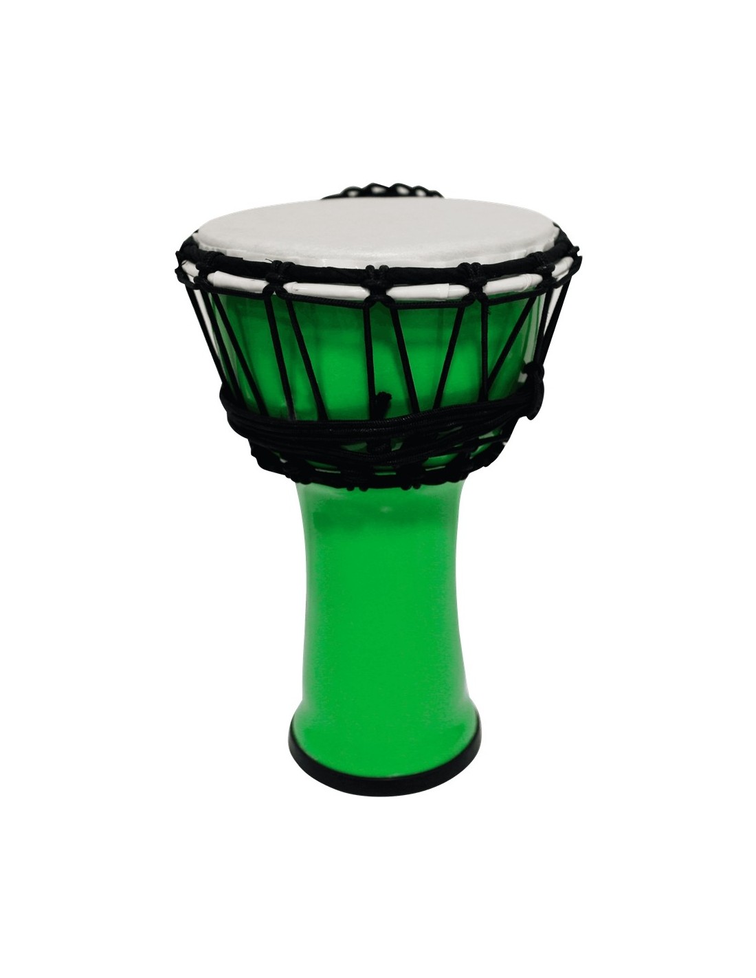 DJPVC7-GR Djembe PVC 7" Verde Fluo