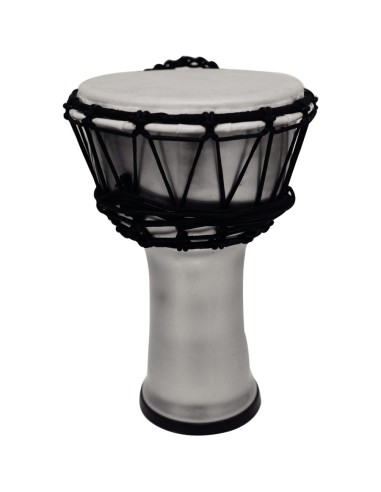 DJPVC7-SL Djembe PVC 7" Argento