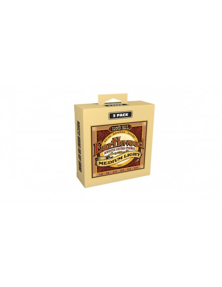 3003 Earthwood 80/20 Bronze Medium Light 12-54 - 3 Mute