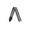 4149 Tracolla Black and White Checkered Jacquard