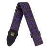 Bolso de hombro con estampado de cachemira en jacquard morado 4164