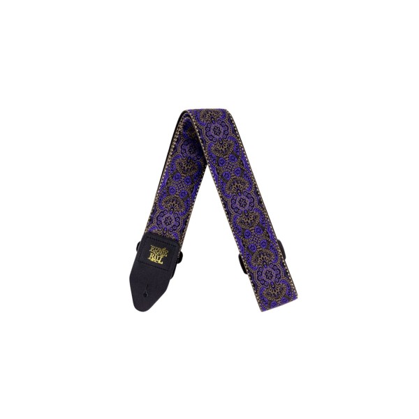 4164 Tracolla Purple Paisley Jacquard