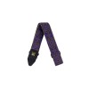 Bolso de hombro con estampado de cachemira en jacquard morado 4164