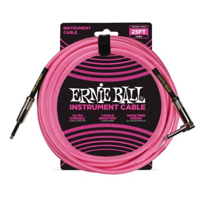 Câble tressé 6065 rose fluo...