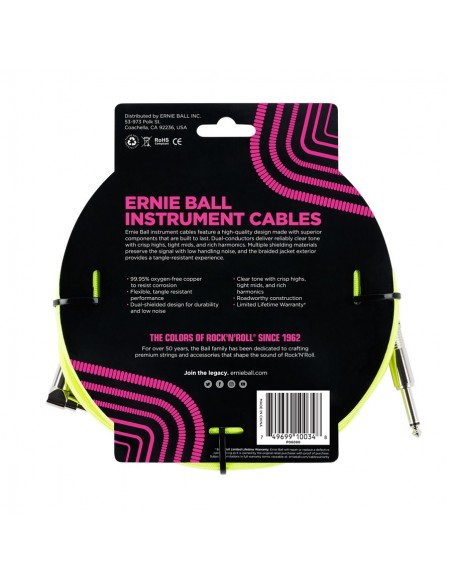 6080 Cavo Braided Neon Yellow 3,05 m