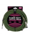 6082 Cavo Braided Black/Green 5,49 m