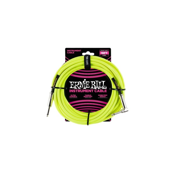 Câble tressé jaune fluo 6085 5,49 m