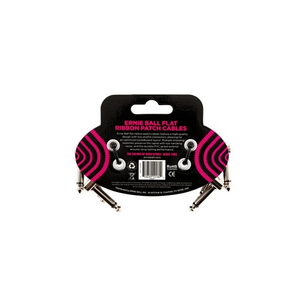 6220 Flat Ribbon Patch Cable 7,62 cm Pacco da 3