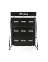 MD129E Slide Capo Display mit 9 Haken
