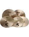 ENSEMBLE DE CYMBALES ZILDJIAN K0801C K COUNTRY