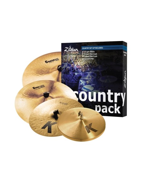ZILDJIAN K0801C K COUNTRY CYMBAL SET