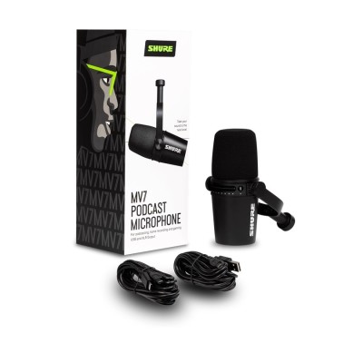 Shure MV7-K Microfono... 2