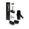 Shure MV7-K Cardioid Dynamic Microphone XLR/USB