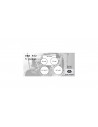 DNA F22 5 pezzi Matte White - Black Hardware