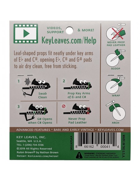 Protection de clé pour saxophone ASM KEYLEAVES