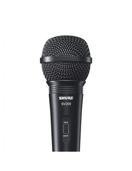 Microphone dynamique cardioïde on/off SV200A