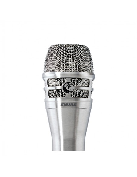 Micrófono vocal dinámico cardioide KSM8-N en níquel