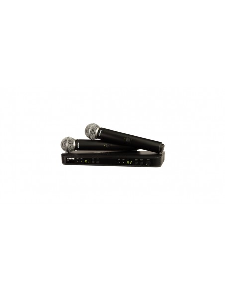 BLX288E-SM58 Ricevitore, 2x trasmettitori a gelato, 2x SM58. (M17)