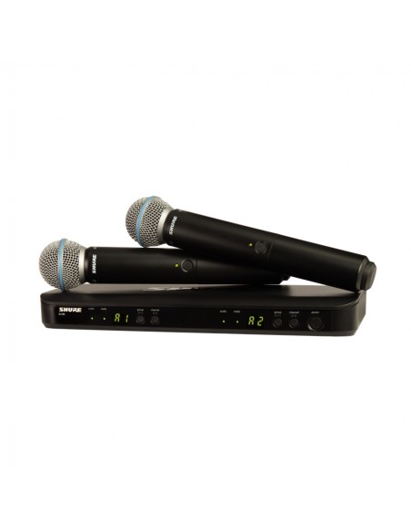 BLX288E-B58 Receiver, 2x Ice Cream Transmitters, 2x BETA58. (M17)
