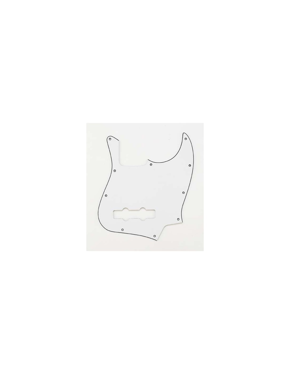Stealton PGJB580W Battipenna Tipo Jazz Bass 10 fori - White