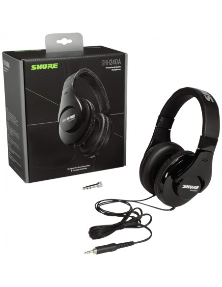 Casque circumaural fermé SRH240A-BK