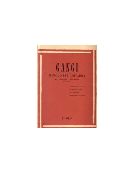 Gangi - Metodo per chitarra Prima parte