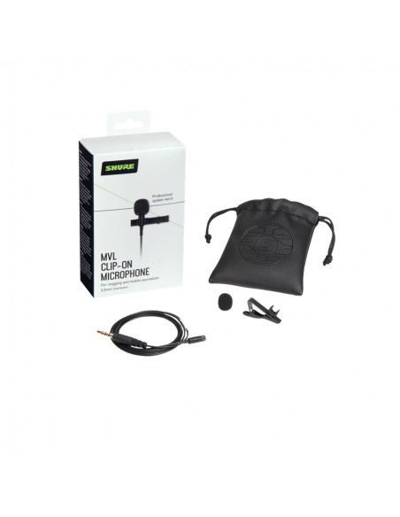 MVL Mikrofon Lavalier Kondensator Omni Smartphone/Tablet