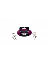 Cable de conexión de cinta plana 6385, blanco, 15.24cm , paquete de 3