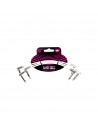 6385 Flat Ribbon Patch Cable White 15.24cm 3Pk