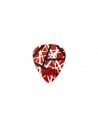 EVHP08 EVH 5150 Max Grip Médiators 0,60 mm 6/joueur