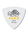 456P.73 Triángulo flexible Tortex de 0,73 mm, paquete de 6