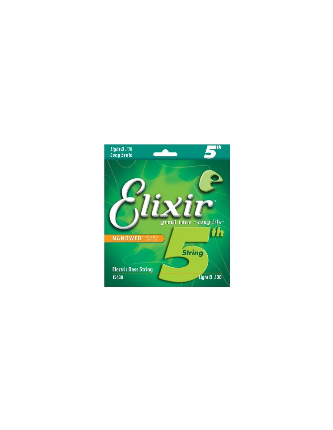 Elixir 15430L Nanoweb Corda Singola Basso 130