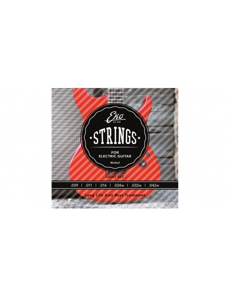 Cuerdas para guitarra eléctrica 9-42 Extra Light Set/6
