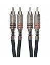 K04-6 Cavo Segnale 2x RCA Maschio/2x RCA Maschio 6 m