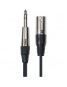 K14-3 Cavo Segnale XLR Maschio/Jack TRS 3 m
