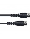 Câble MIDI MD3 5 pôles mâle/mâle 3 m