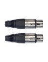 XLR02 XLR-Buchsenstecker, 2 Stück