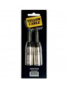 Adaptateur jack mono mâle/XLR mâle AD25 2 pièces