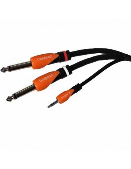 Bespeco SLYMSJ300 Cavo Mini Jack Stereo 2 Jack Mono